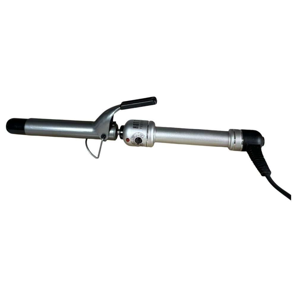 Hot Tools HTP05 Diamond Platinum Salon Curling Iron Wand Silver 1 Inch